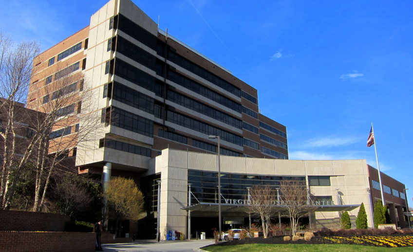 Exterior of Virginia Hospital Center