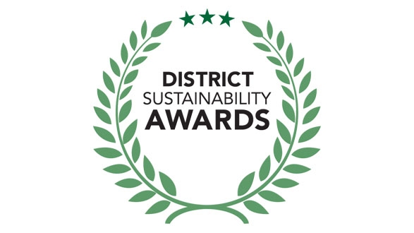 District Sustainability Awards badge
